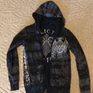 Affliction Zip hoodie